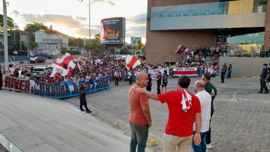 River llegó a Córdoba para enfrentar a Rosario Central