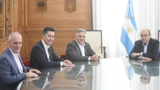 El ministro del interior con Llaryora: de qué hablaron