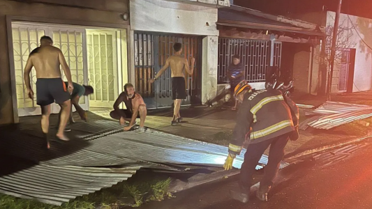 Anegamientos y serios daños en Río Cuarto después de registrar más de 90 milímetros de lluvia
