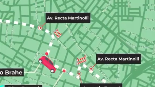 Desvíos en Av. Recta Martinolli y Gauss por obras de EPEC