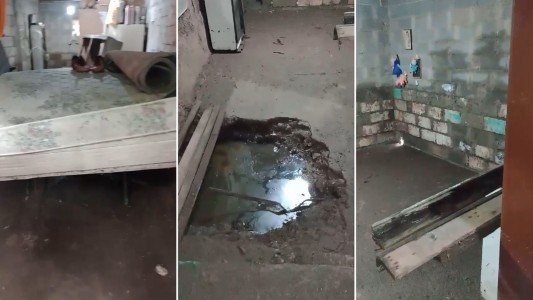 El drama tras el temporal: perdió el 90% de su vivienda