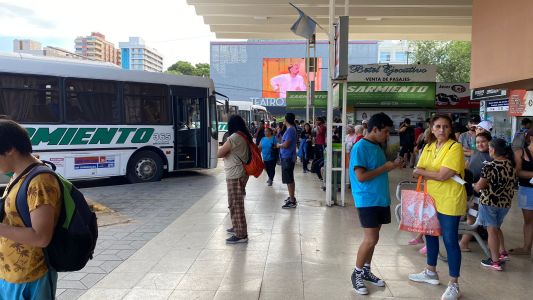 Sin transporte: varados en Carlos Paz