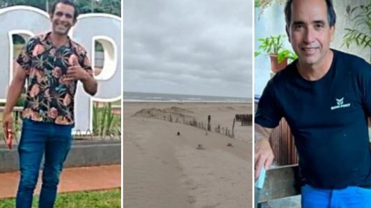 Cómo sigue la búsqueda de los dos hombres que entraron al mar en Cariló y desaparecieron