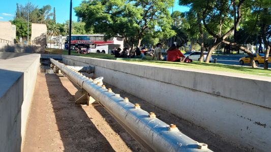 Se robaron más de mil picos de las fuentes de la Plaza España
