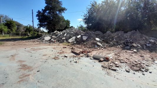Demolieron las casas en Villa Rivera Indarte