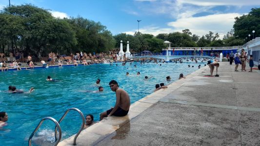 Caluroso pero más cerca del alivio