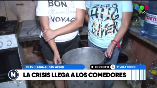 La crisis llega a los comedores de barrio y no pueden abrir