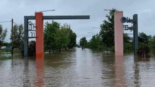 Corte total en la ruta 17, al norte de Córdoba, por inundación en gran parte de Obispo Trejo