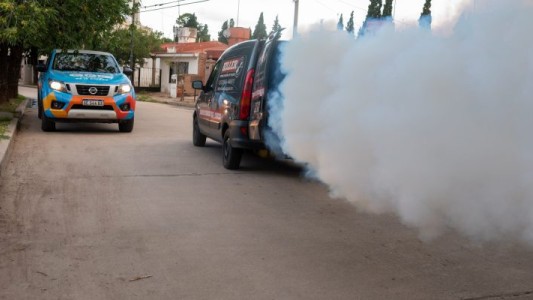 Programa de fumigación en barrios contra el dengue este miércoles