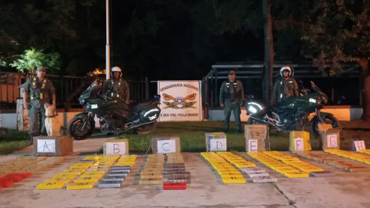 Morteros: Más de 150 kilos de cocaína encontrados en un camión