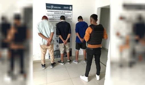 Tres jóvenes fueron detenidos por robar 69 paltas de un hotel alojamiento en La Plata