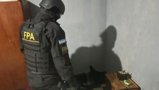 Desarticularon un punto de venta de drogas en Justiniano Posse