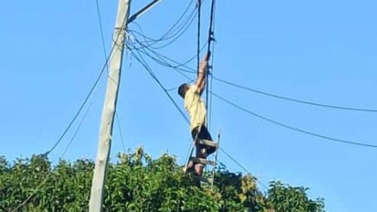 Córdoba: robo de cables a plena luz el día en barrio San Jorge