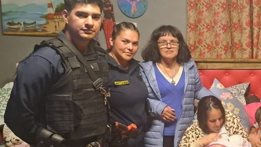 Personal policial asistió en el nacimiento de una bebé en Bº Bella Vista