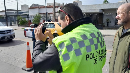 Debutaron los controles de velocidad en la Capital: serán sorpresivos y aleatorios