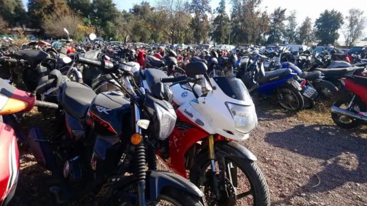 La Falda: subastará 16 motos sin precio mínimo