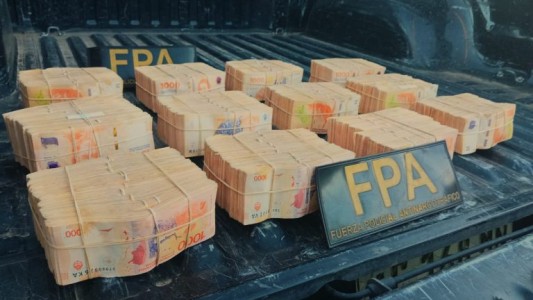 FPA decomisó más de 12 millones de pesos en operativo en Cruz Alta