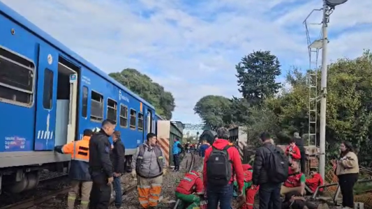 Choque de formaciones: el comunicado de la empresa Trenes Argentinos