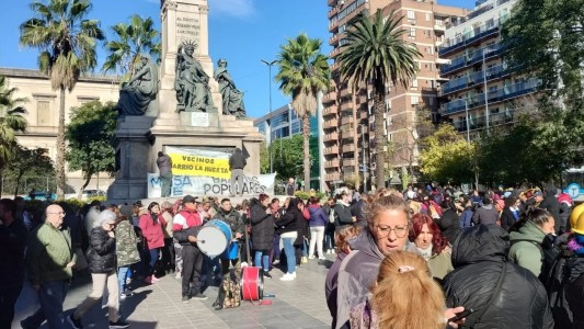 Protesta por la reactivación de obras en barrios populares