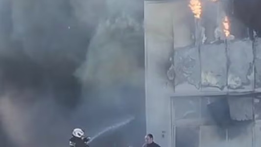 Villa María: se incendió una fábrica de productos de copetín