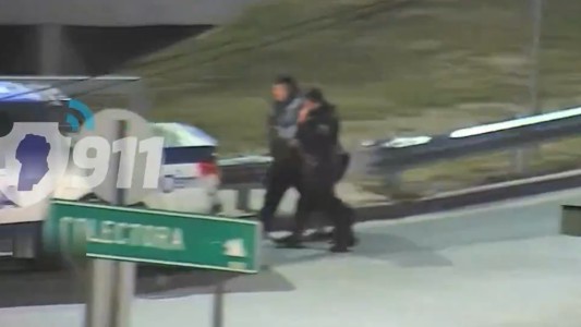 Video: así fue la persecución de un ladrón en Avenida Circunvalación