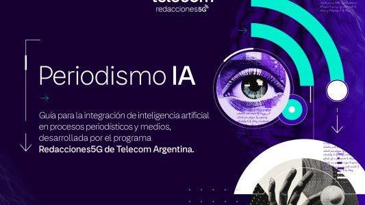 Redacciones 5G, el programa de Telecom Argentina, lanza “Periodismo IA”