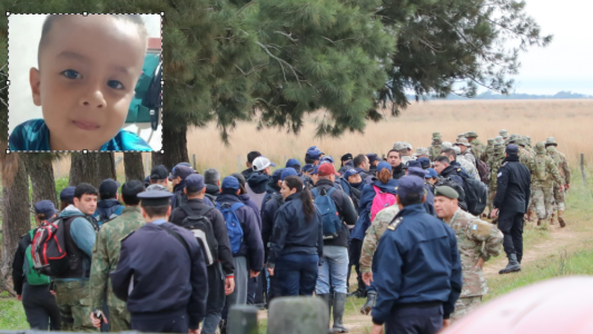 Desaparición de Loan: confirmaron que la media con sangre no es del nene