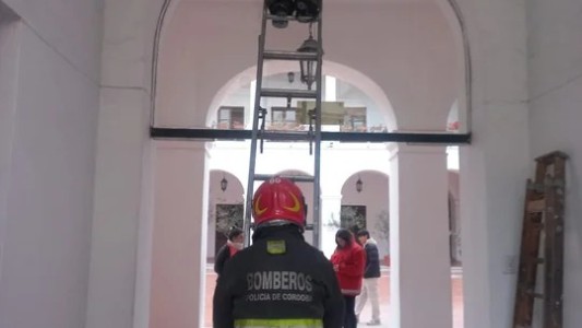 Casi se incendia el Cabildo Histórico de Córdoba