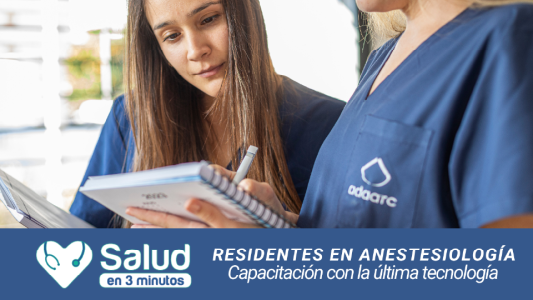 Residentes en anestesiología: el desafío de formar profesionales con la última tecnología