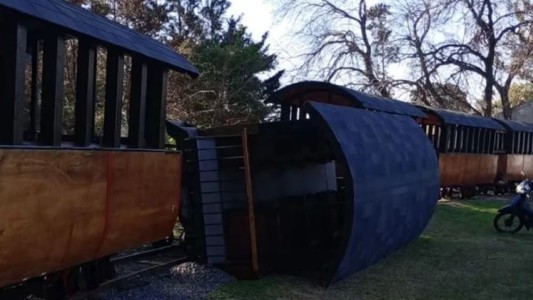 Descarriló un tren de la República de los Niños y hay seis heridos