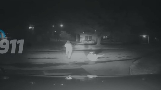 Video: circulaban en una motocicleta buscada por la justicia y fueron detenidos tras un operativo