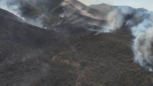 La Calera: señalaron a 3 hombres como presuntos iniciadores del incendio