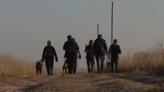 Búsqueda de Loan: rastrillajes 360° con perros