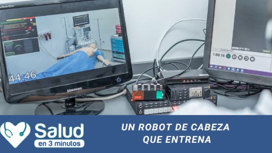 Un "simulador de cabeza" se suma al centro de capacitación de Adaarc.