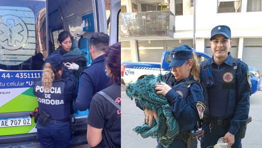Nueva Córdoba: efectivos policiales asistieron a una mujer en trabajo parto