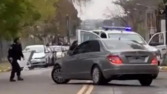 Feroz tiroteo en El Palomar: delincuentes y policías se enfrentaron tras un robo