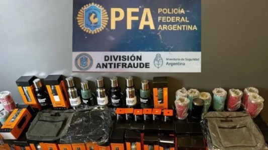 Incautaron en Nordelta más de mil productos falsificados