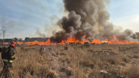 Otra vez fuego: hay 3 focos activos