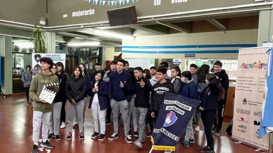 Orgullo local: alumnos de San Francisco ganaron un premio Martín Fierro