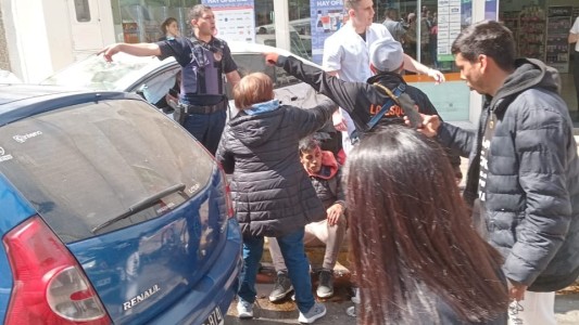 Video: así fueron los minutos posteriores al siniestro vial en el centro