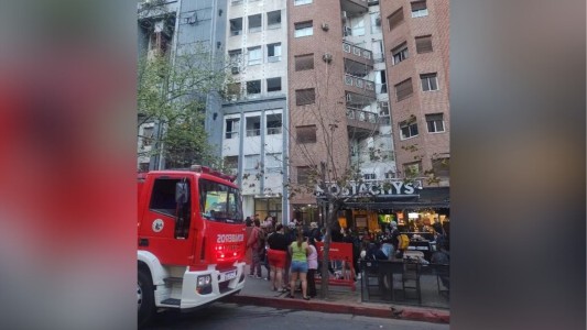 Incendio en bv. Chacabuco, no se reportaron heridos