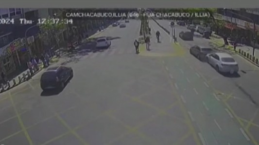 Video impacatante: así fue el accidente en Bv. Chacabuco
