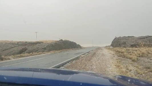 Lluvia y nieve sorpresa en Córdoba