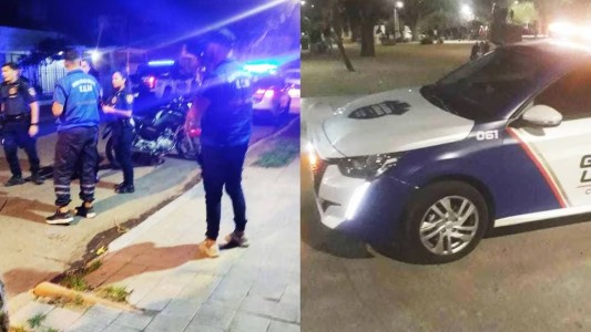 60 chicos peleaban en una plaza, intervino la Guardia Urbana, la apedrearon y se robaron una moto