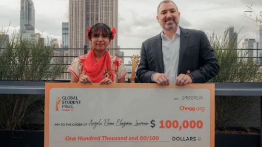 Por primera vez una latinoamericana gana el premio a la Mejor Estudiante del Mundo