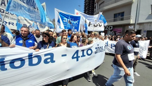 Imágenes de la Marcha Federal Universitaria en Córdoba