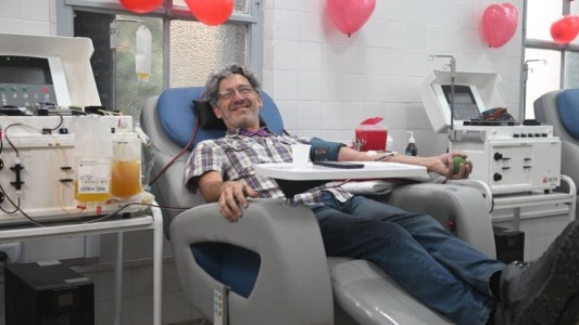 Emocionante: la historia del vecino que donó sangre más de 100 veces