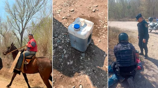 El detenido por provocar un incendio en Córdoba aseguró que "la foto fue montada"