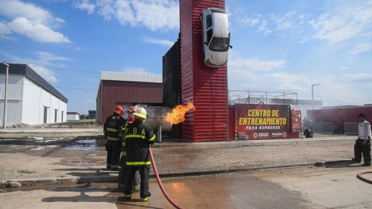 Córdoba cuenta con un Centro de Entrenamiento para Bomberos único en el país