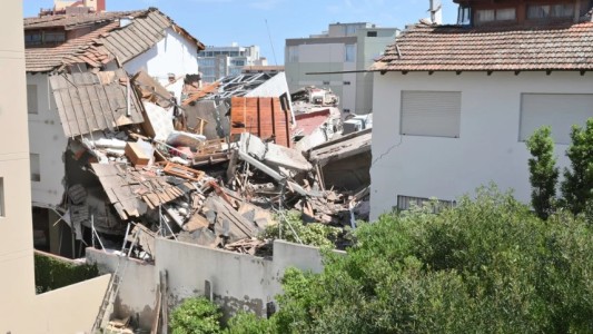 Derrumbe en Villa Gesell: liberaron a dos albañiles y dos capataces